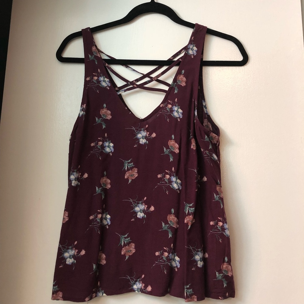 Mimi Chica Criss Cross Tank